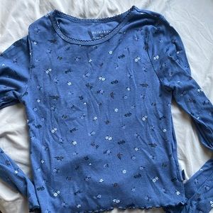 LONG SLEEVE FLORAL TSHIRT